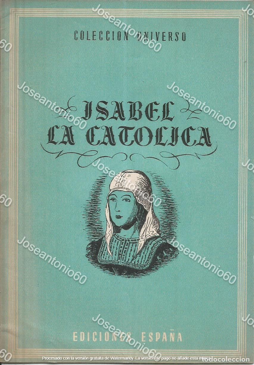 Gebrauchte B&uuml;cher: Librillo Isabel La Catolica. Colecci&oacute;n Universo