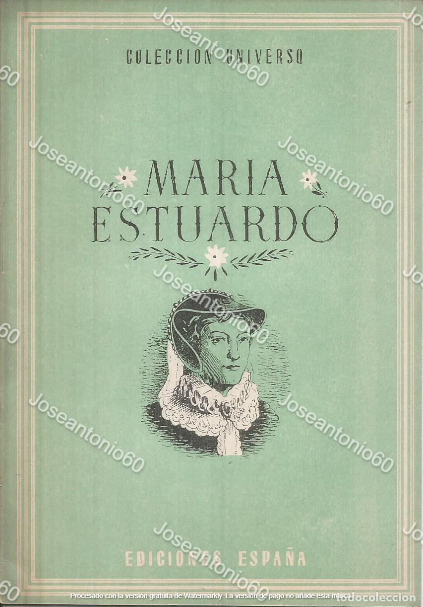 Gebrauchte B&uuml;cher: Librillo Maria Estuardo. Colecci&oacute;n Universo