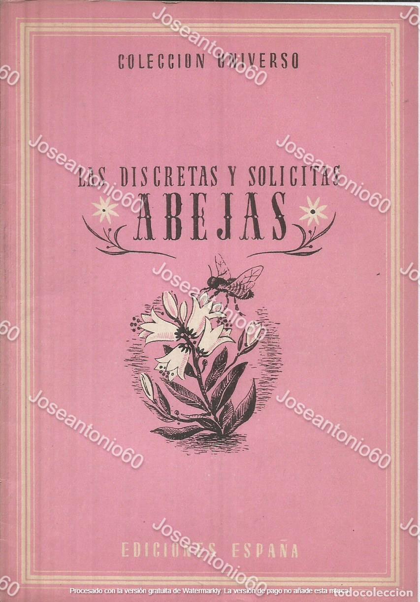 Gebrauchte B&uuml;cher: Librillo Las abejas. Colecci&oacute;n Universo