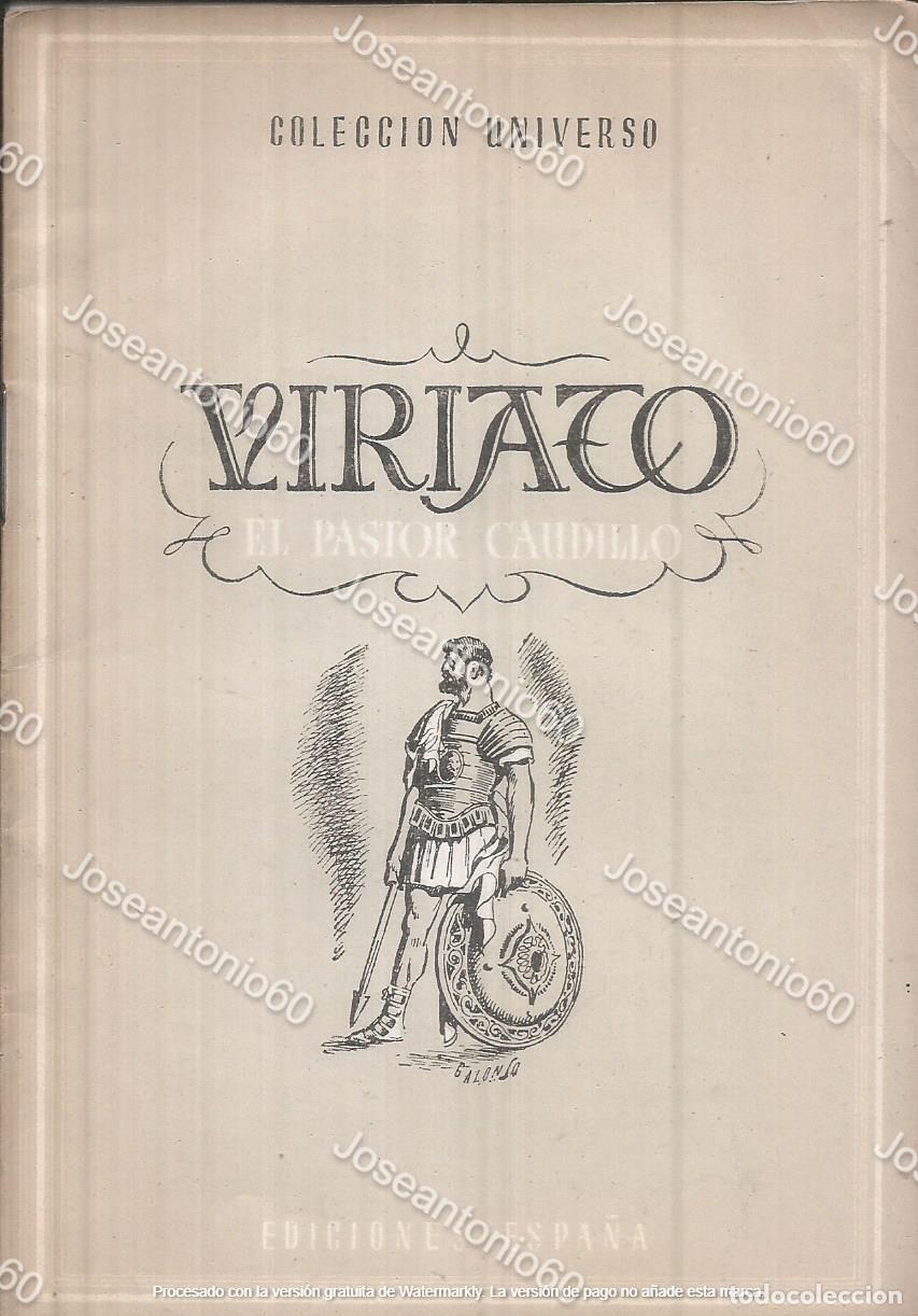 Second hand books: Librillo Viriato. Colecci&oacute;n Universo
