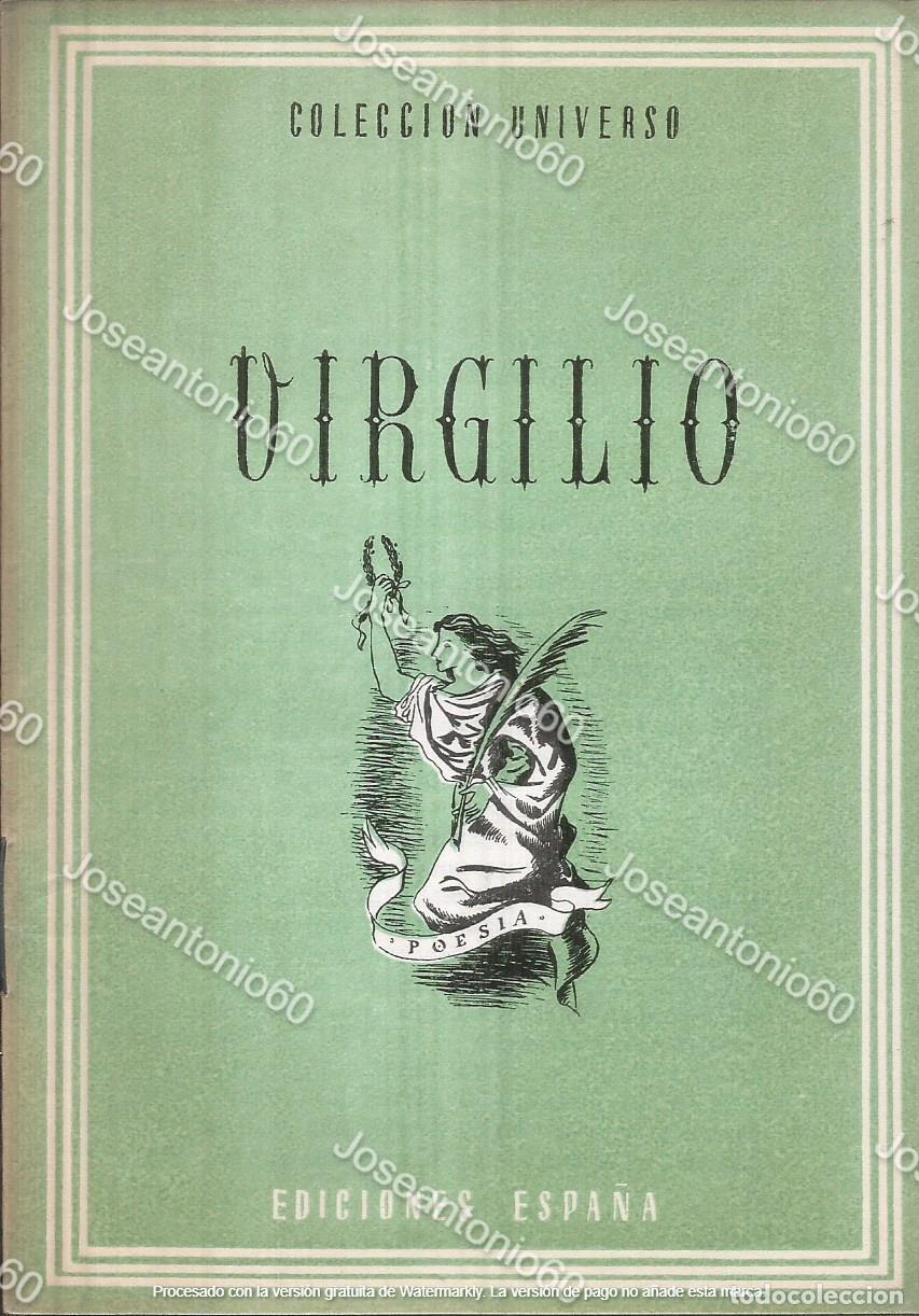 Second hand books: Librillo Virgilio. Colecci&oacute;n Universo