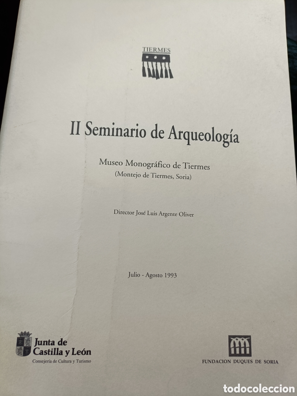 Libri di seconda mano: II Seminario de Arqueolog&iacute;a Museo Monogr&aacute;fico de Tiermes Soria 1993