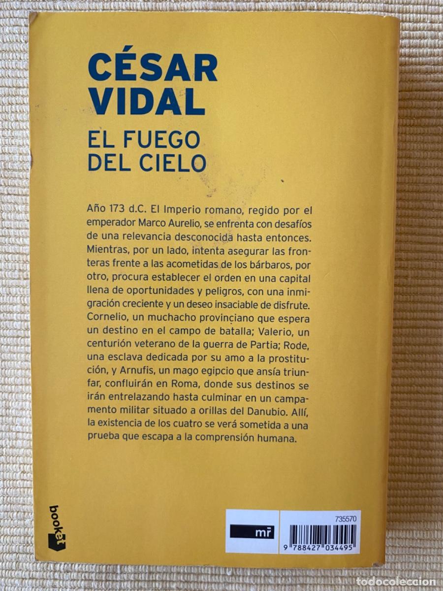 Libros de segunda mano: LIBRO &ldquo;EL FUEGO DEL CIELO&rdquo;, de C&Eacute;SAR VIDAL - Foto 2