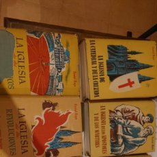 Libros de segunda mano: ROPS HISTORIA DEL CRISTIANIMO 1 EDIC 7 TOMOS COMPLETA CASA