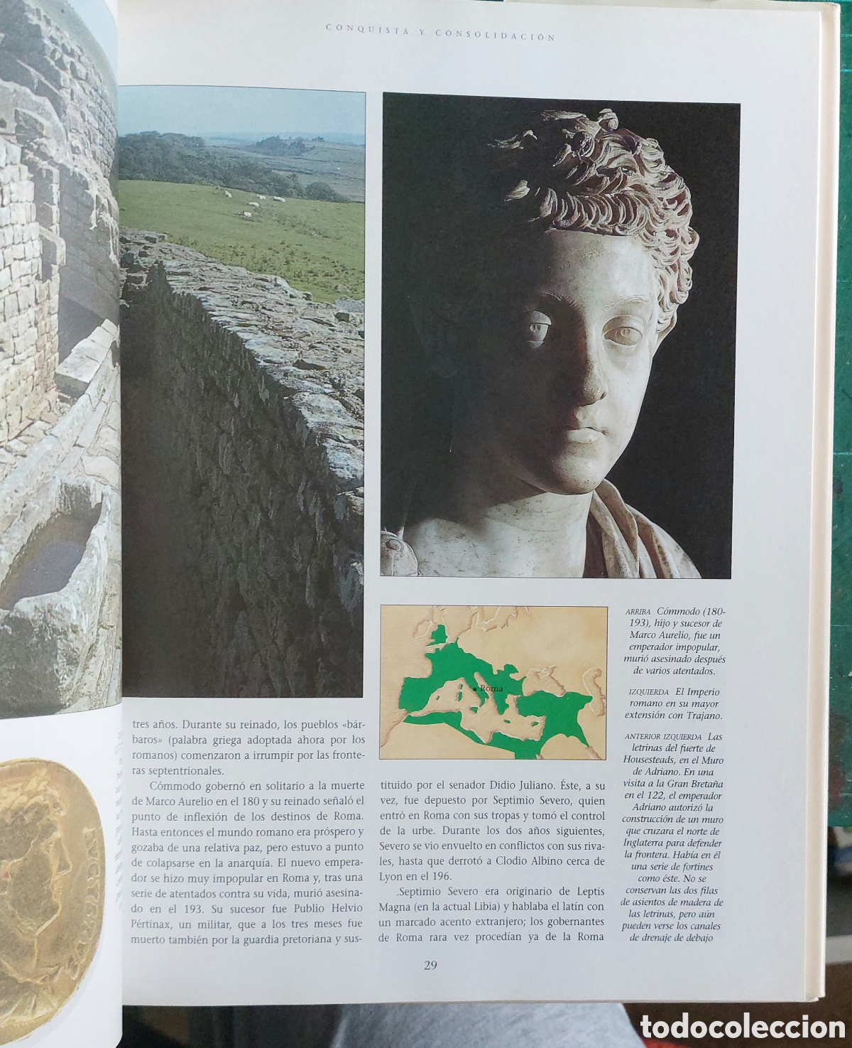 Libros de segunda mano: EL IMPERIO ROMANO, editorial &Oacute;PTIMA - Foto 5