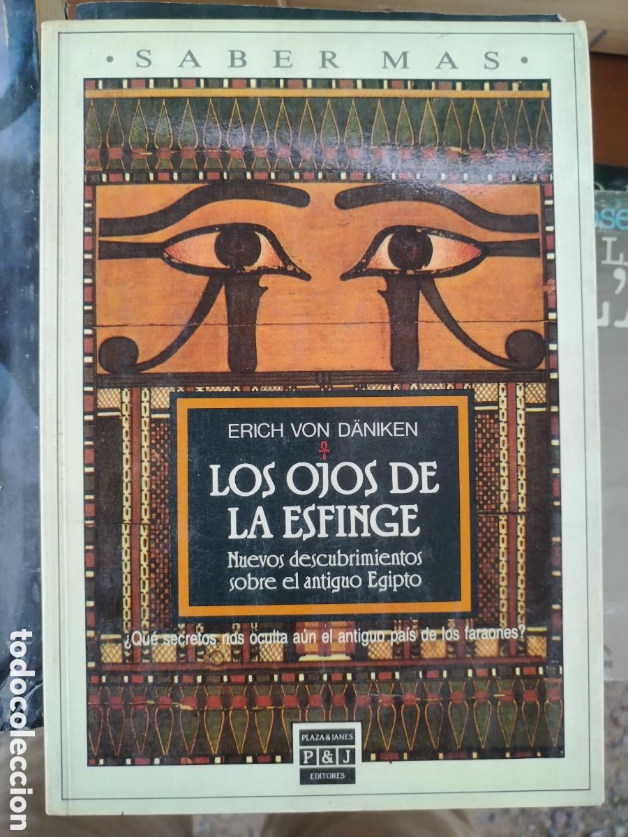 Libros de segunda mano: LOS OJOS DE LA ESFINGE a&ntilde;o 1989 - Foto 1