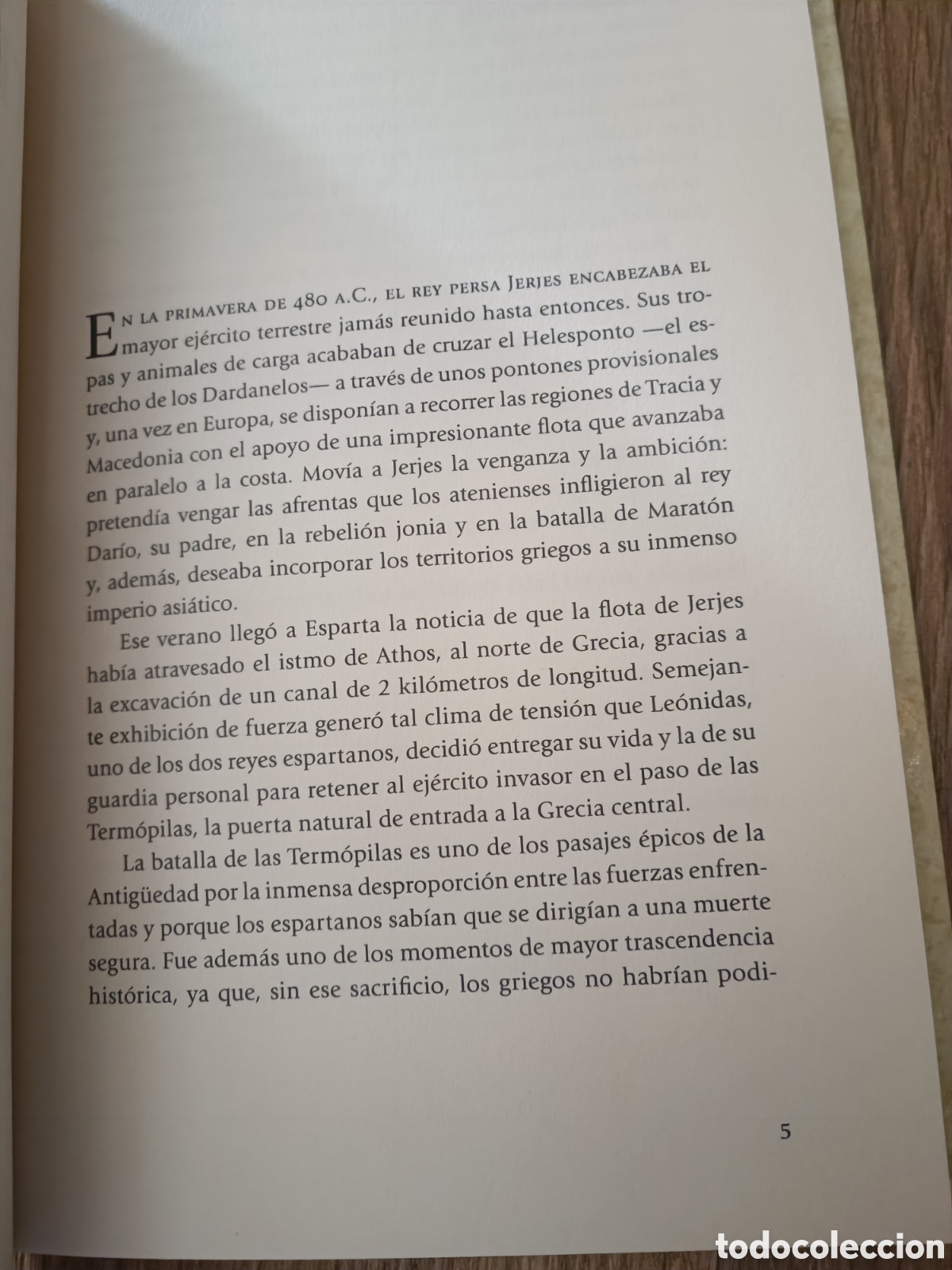 Libros de segunda mano: La gesta de las Term&oacute;pilas - Foto 3