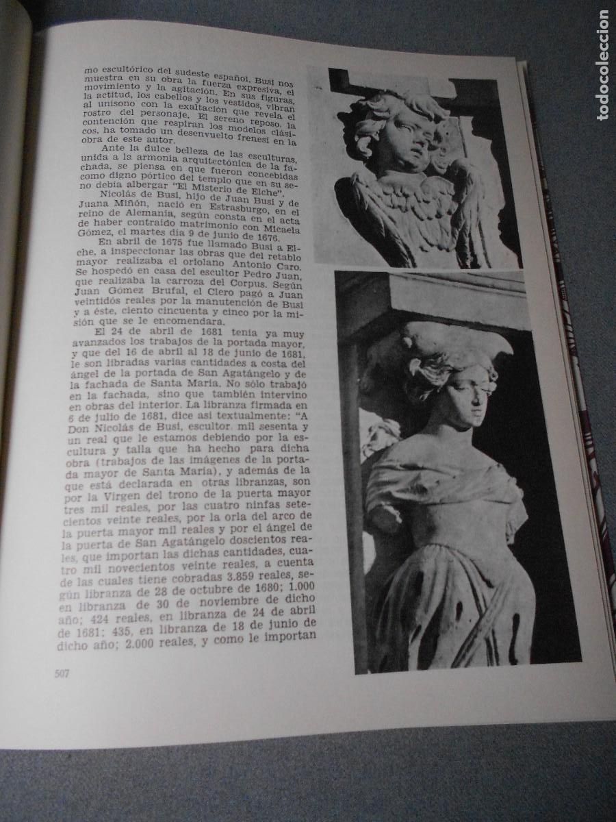 Libros de segunda mano: HISTORIA DE ELCHE. DOS TOMOS. - Foto 20