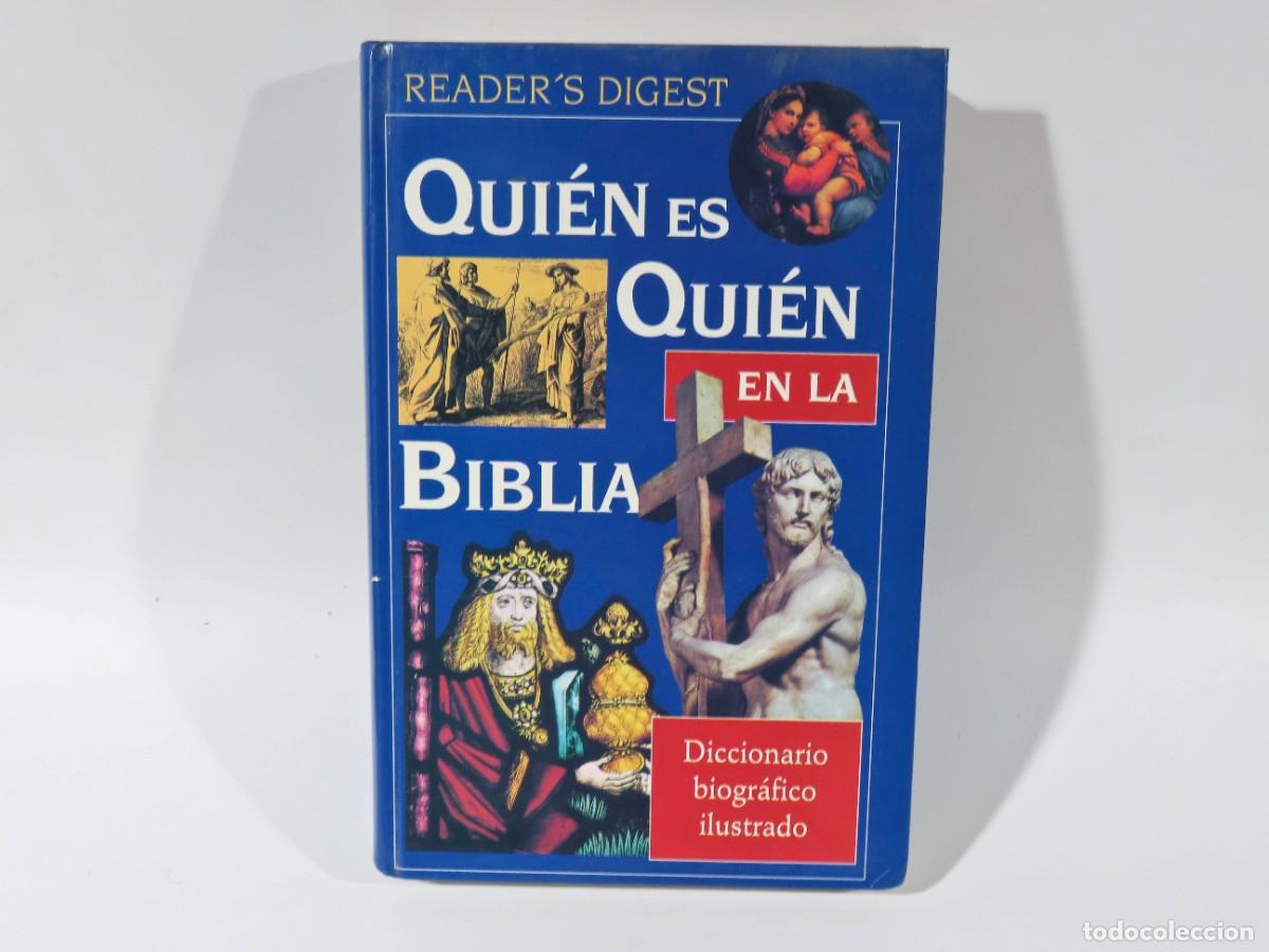 Second hand books: LIBRO QUI&Eacute;N ES QUI&Eacute;N EN LA BIBLIA Diccionario biogr&aacute;fico ilustrado