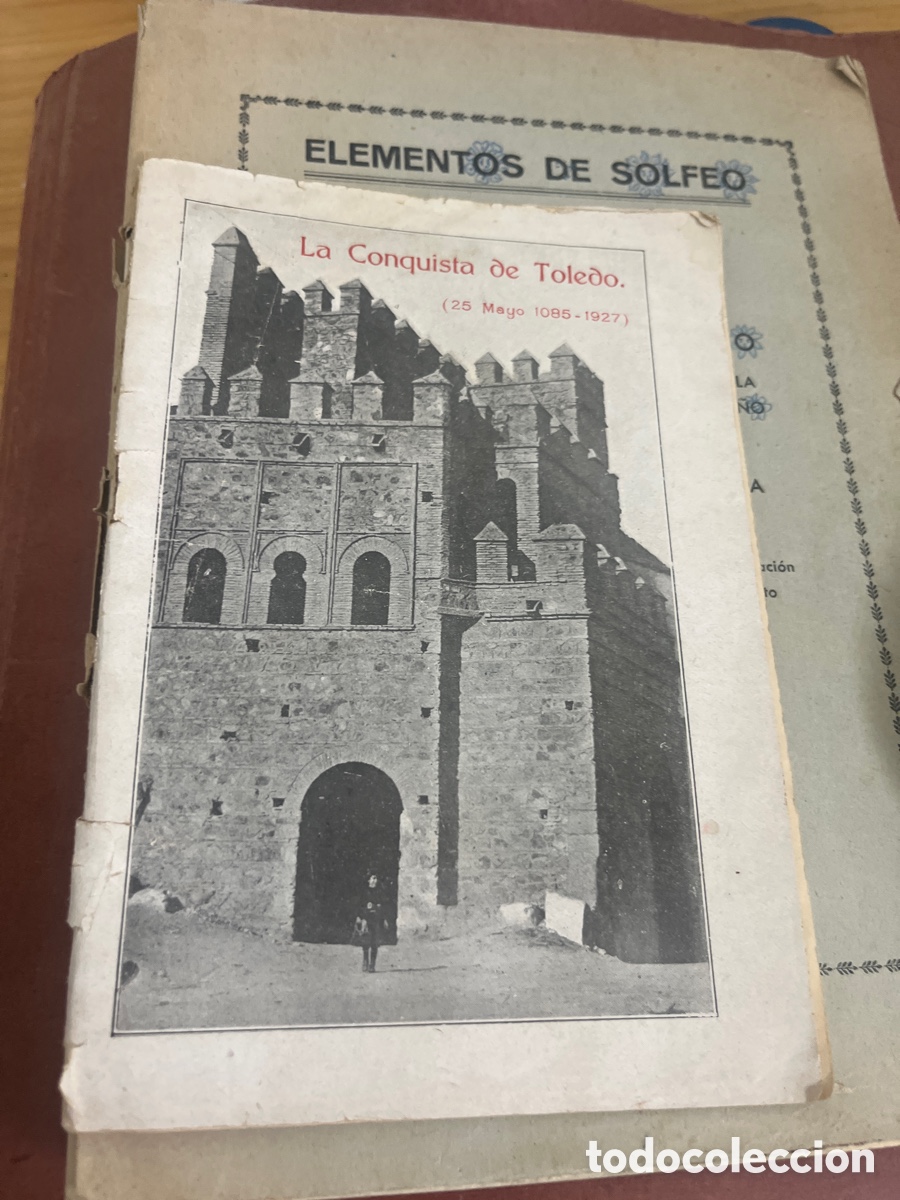Second hand books: La conquista de Toledo &ldquo;Mayo 1085-1927&rdquo;