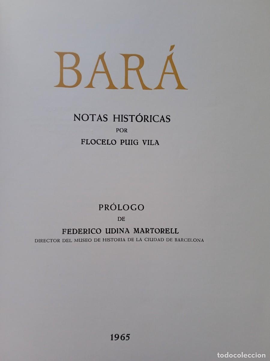 Libros de segunda mano: Bara notas hist&oacute;ricas - Foto 3