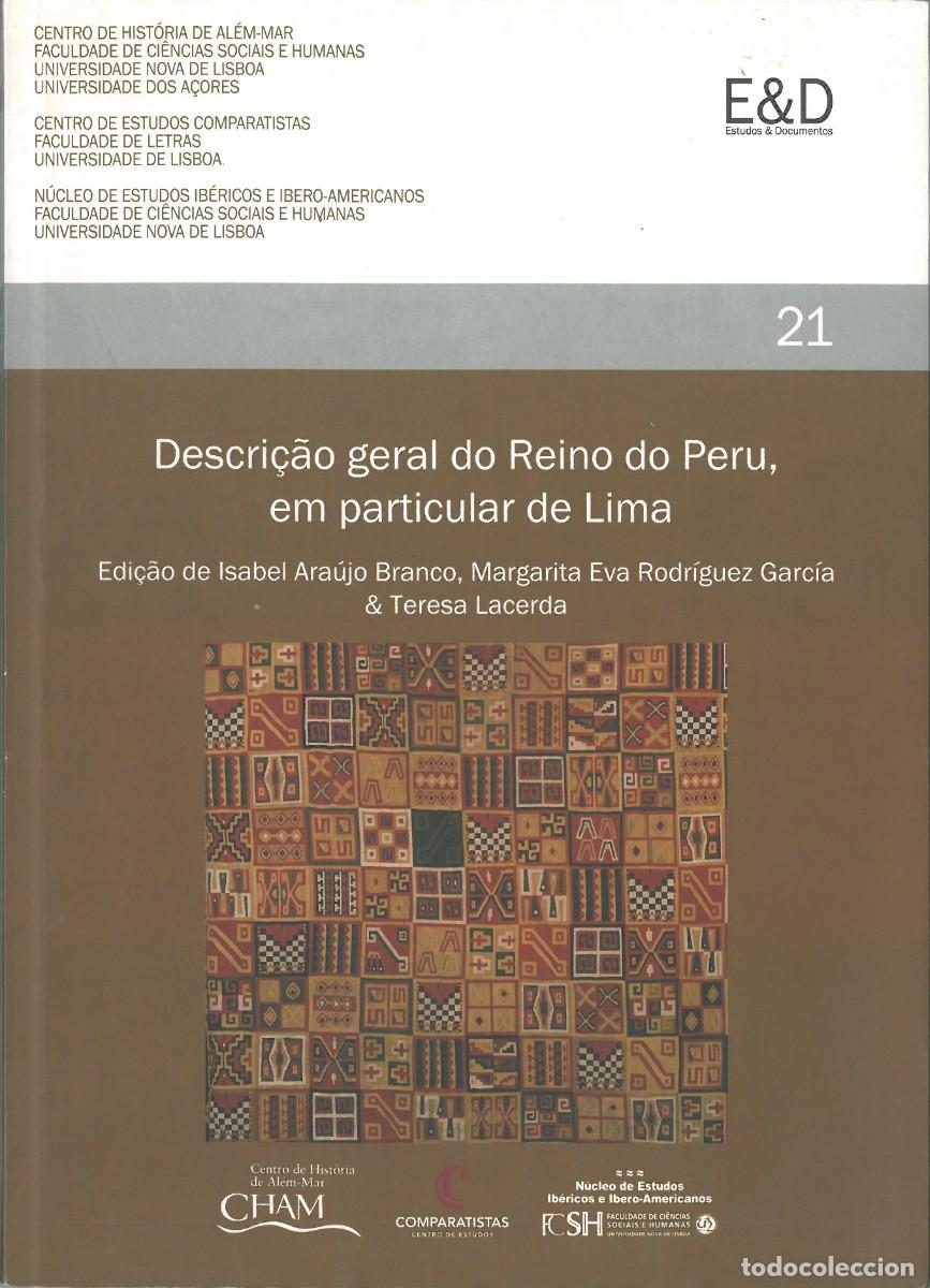 Gebrauchte B&uuml;cher: Descri&ccedil;ao geral do reino do Peru, em particular de Lima - Varios autores
