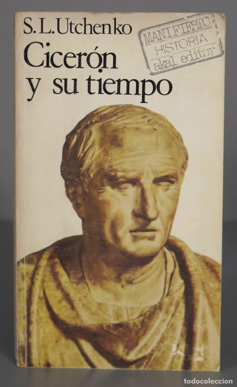 Libros de segunda mano: CICER&Oacute;N Y SU TIEMPO. UTCHENKO - Foto 1