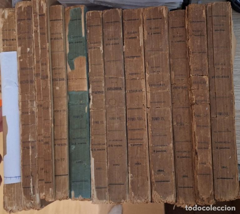 Gebrauchte B&uuml;cher: HISTORIA DE LA ANTIG&Uuml;EDAD VERTIDA AL CASTELLANO DE LA CUARTA EDICION GERMANICA. TOMOS I AL XII (T1.