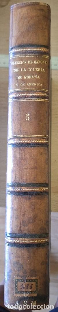 Gebrauchte B&uuml;cher: COLECCI&Oacute;N DE CANONES Y DE TODOS LOS CONCILIOS DE LA IGLESIA ESPA&Ntilde;OLA TRADUCIDA AL CASTELLANO CON NOT