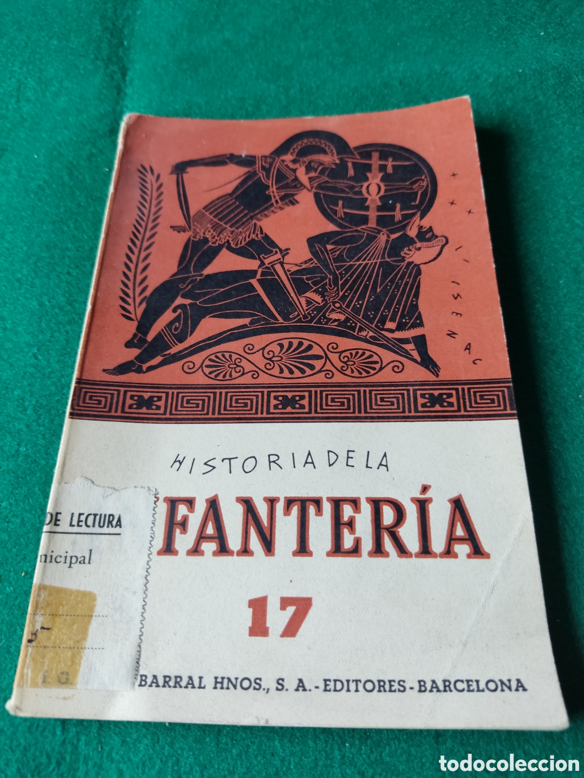 Second hand books: Libro historia de la Infanter&iacute;a 1943