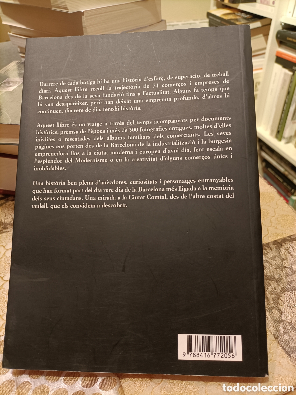 Libros de segunda mano: 1 ED 2016,Comer&ccedil;os Hist&ograve;rics de Barcelona (en Catal&aacute;n) - Foto 2