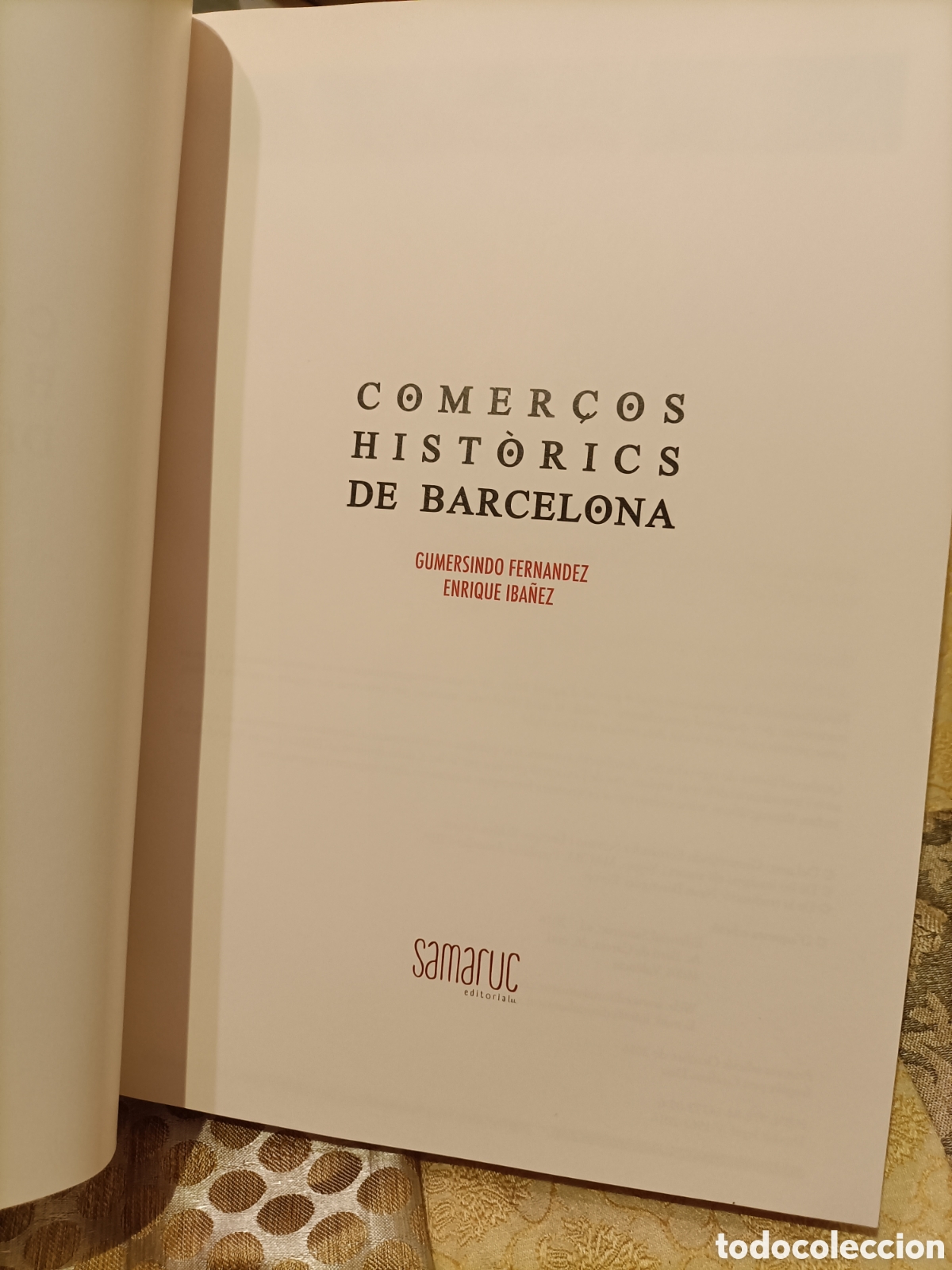 Libros de segunda mano: 1 ED 2016,Comer&ccedil;os Hist&ograve;rics de Barcelona (en Catal&aacute;n) - Foto 5