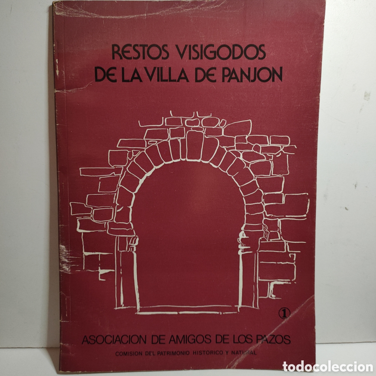 Livres d'occasion: Restos visigodos de la Villa de Panjon.-ANA M&ordf; PEREIRA MORALES. RUSTICA 1976