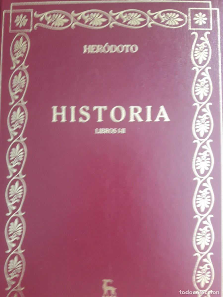 Gebrauchte B&uuml;cher: historia libros 1 a 9 Herod&oacute;to -5 tomos completa-