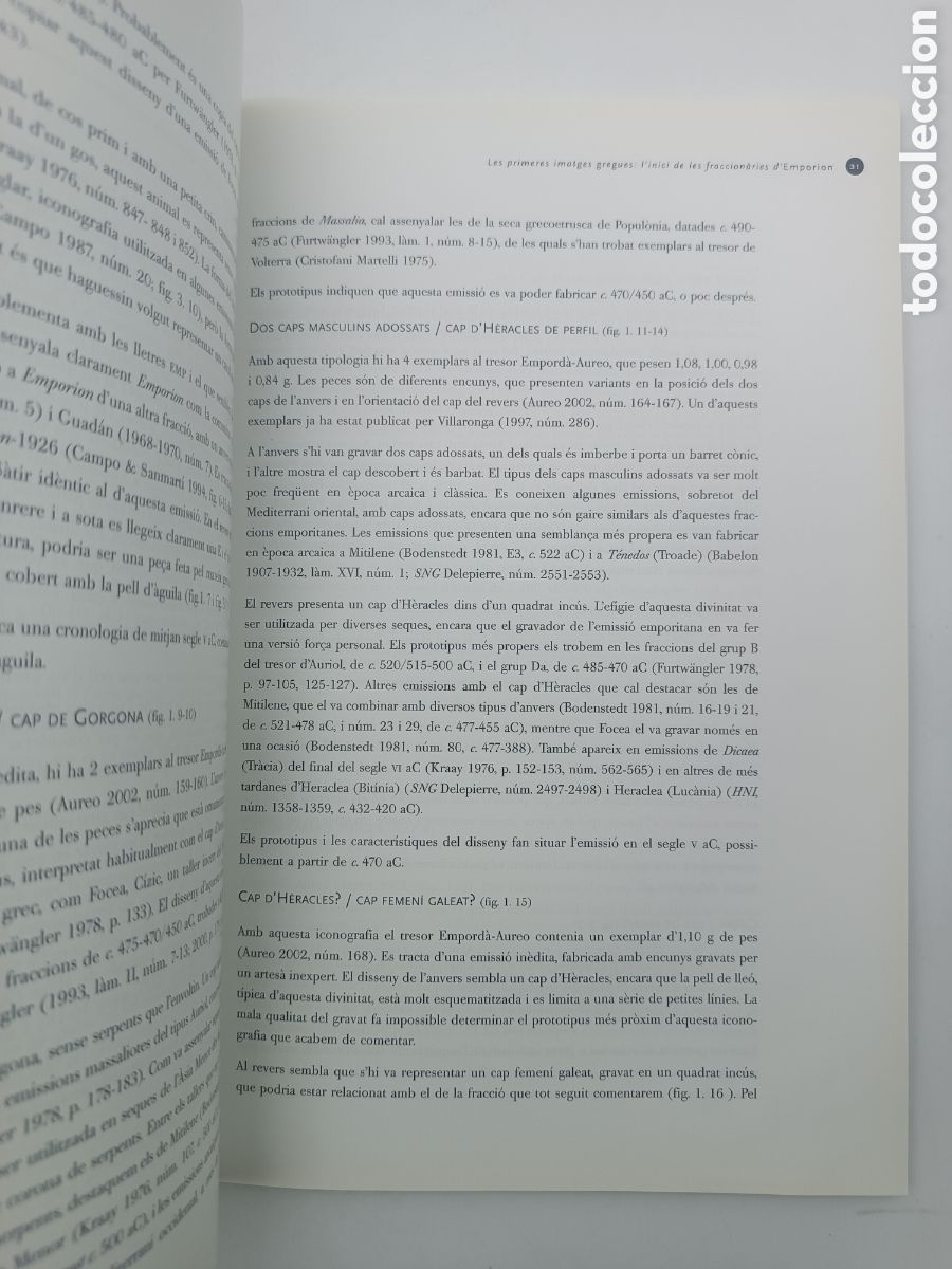 Libros de segunda mano: Les imatges monet&agrave;ries MNAC - Foto 4