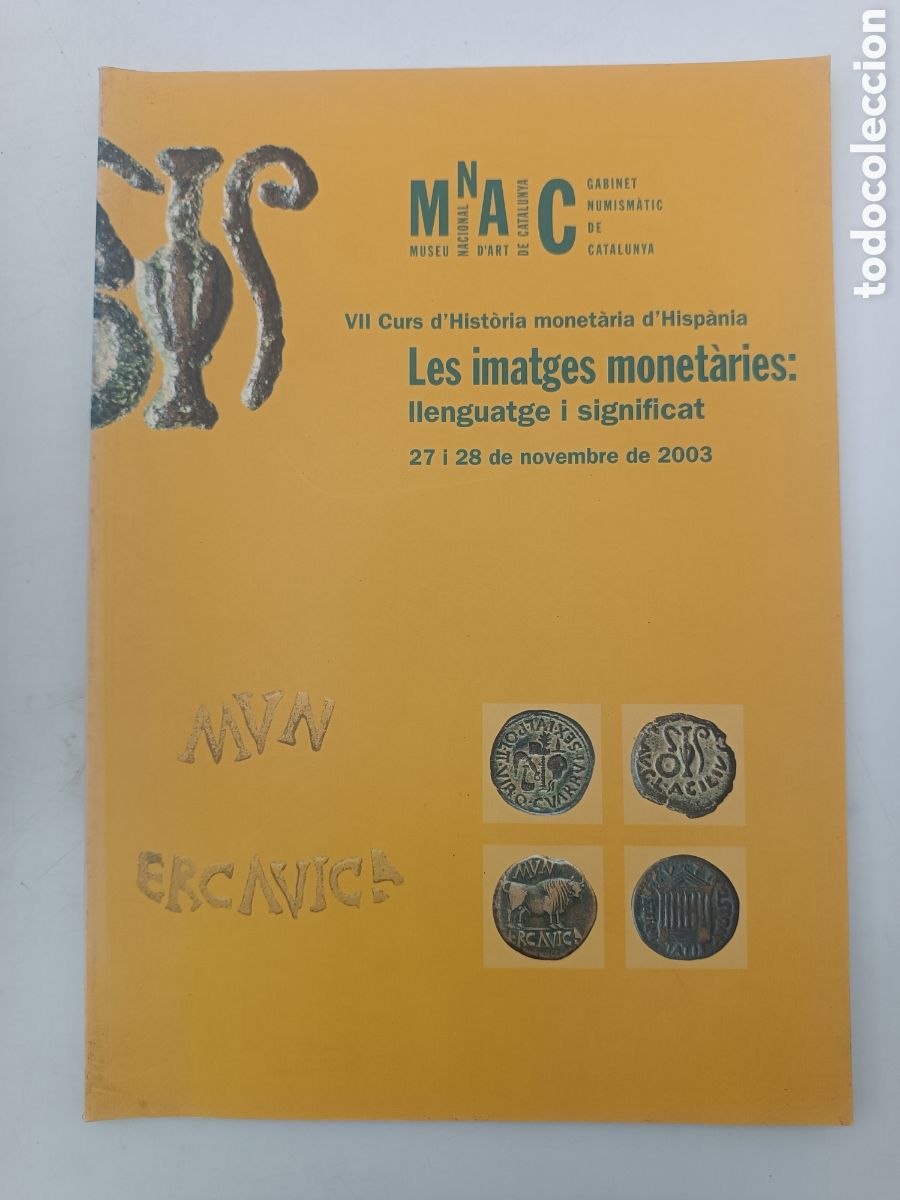 Libros de segunda mano: Les imatges monet&agrave;ries MNAC - Foto 1