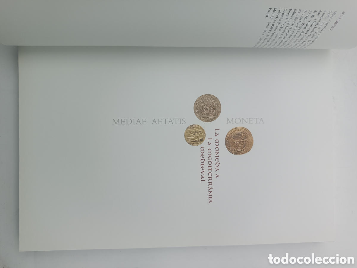 Libros de segunda mano: La moneda a la mediterrania medieval - Foto 2