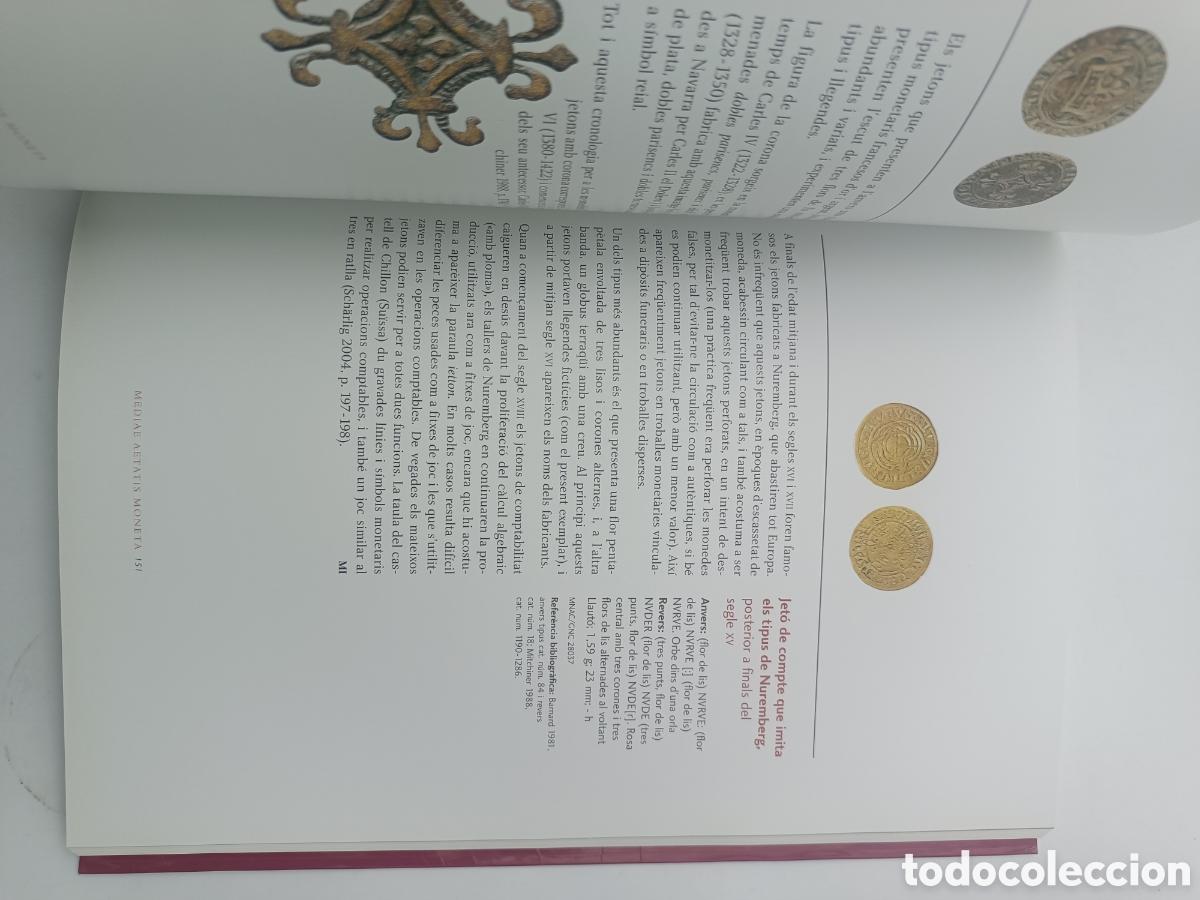 Libros de segunda mano: La moneda a la mediterrania medieval - Foto 3