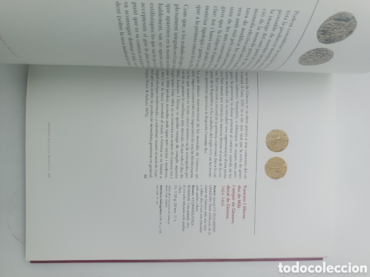 Libros de segunda mano: La moneda a la mediterrania medieval - Foto 4