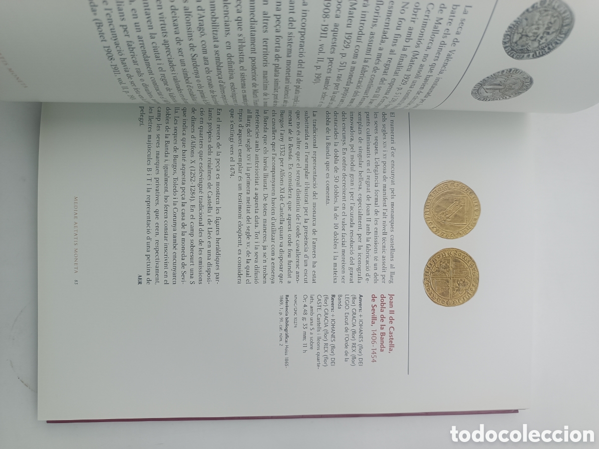 Libros de segunda mano: La moneda a la mediterrania medieval - Foto 5