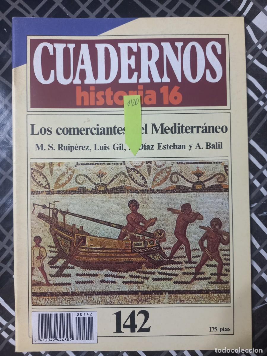 Gebrauchte B&uuml;cher: LOS COMERCIANTES DEL MEDITERRANEO (MICENAS FENICIA ROMA GRECIA) CUADERNOS HISTORIA 16 N&ordm; 142 NUEVO