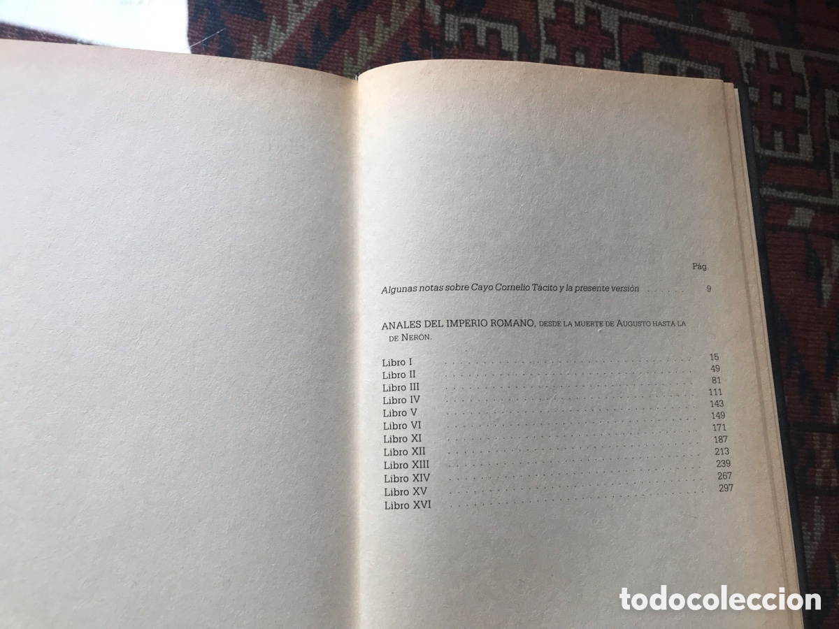 Libros de segunda mano: T&aacute;cito. Anales del imperio romano. - Foto 3