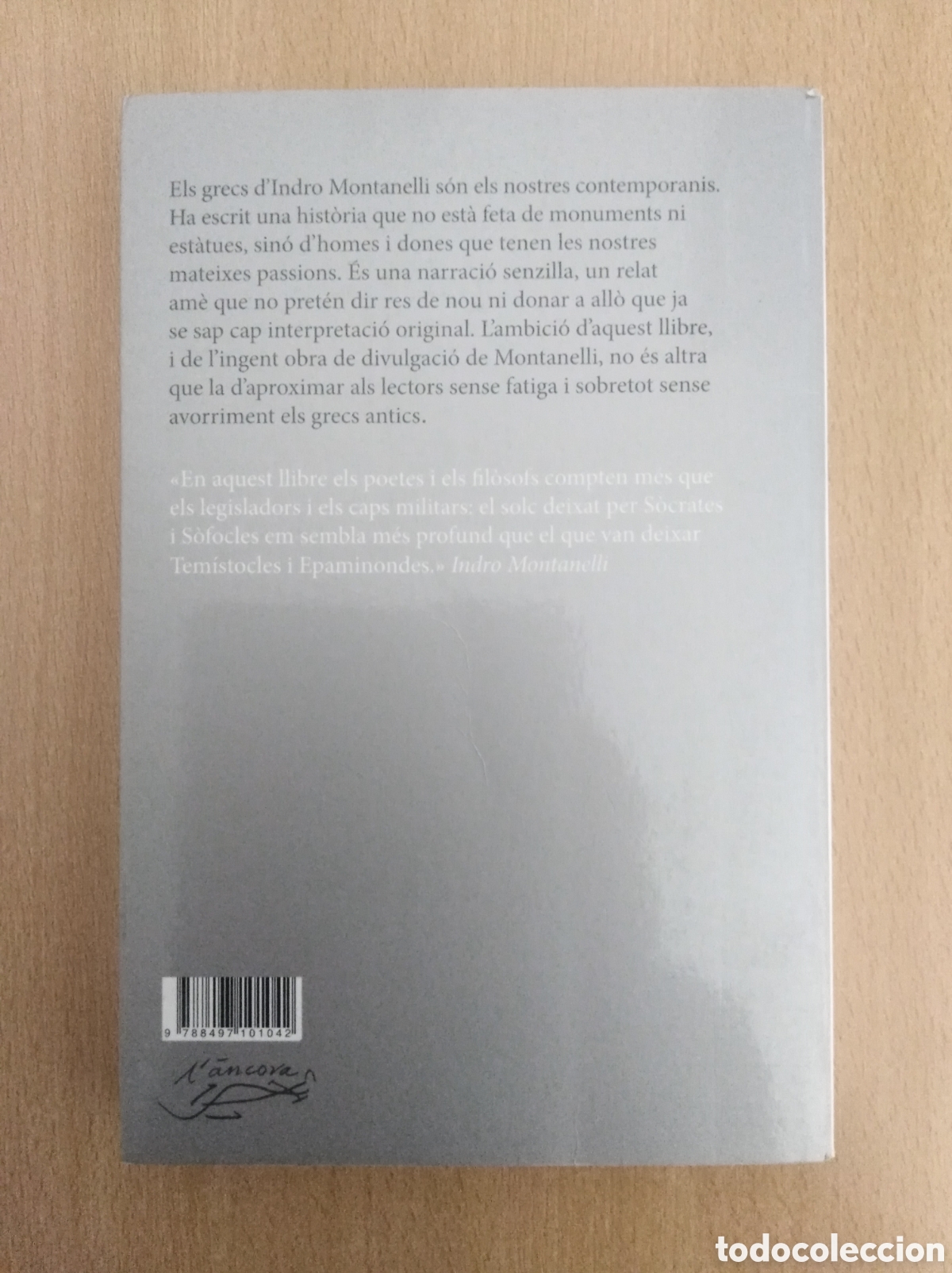 Libros de segunda mano: HIST&Ograve;RIA DELS GRECS. Indro Montanelli - Foto 2