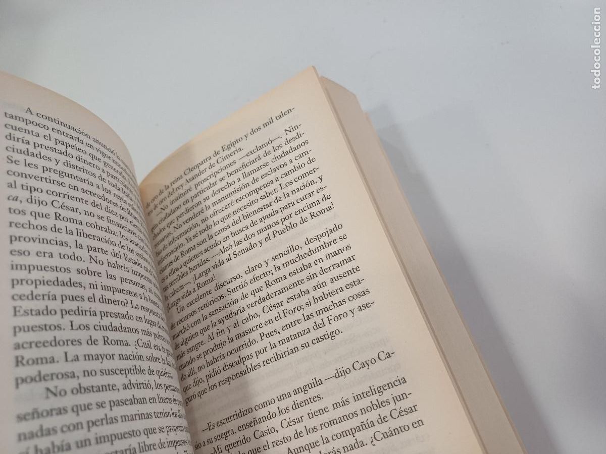 Libros de segunda mano: EL CABALLO DE CESAR/COLLEEN McCULLOUGH. - Foto 2