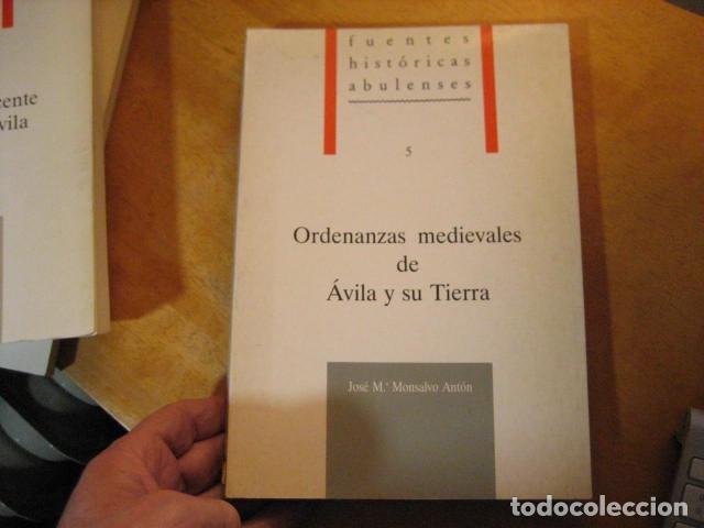 Second hand books: Ordenanzas medievales de &Aacute;vila y su tierra / [compilaci&oacute;n], Jos&eacute; M&ordf; Monsalvo Ant&oacute;n