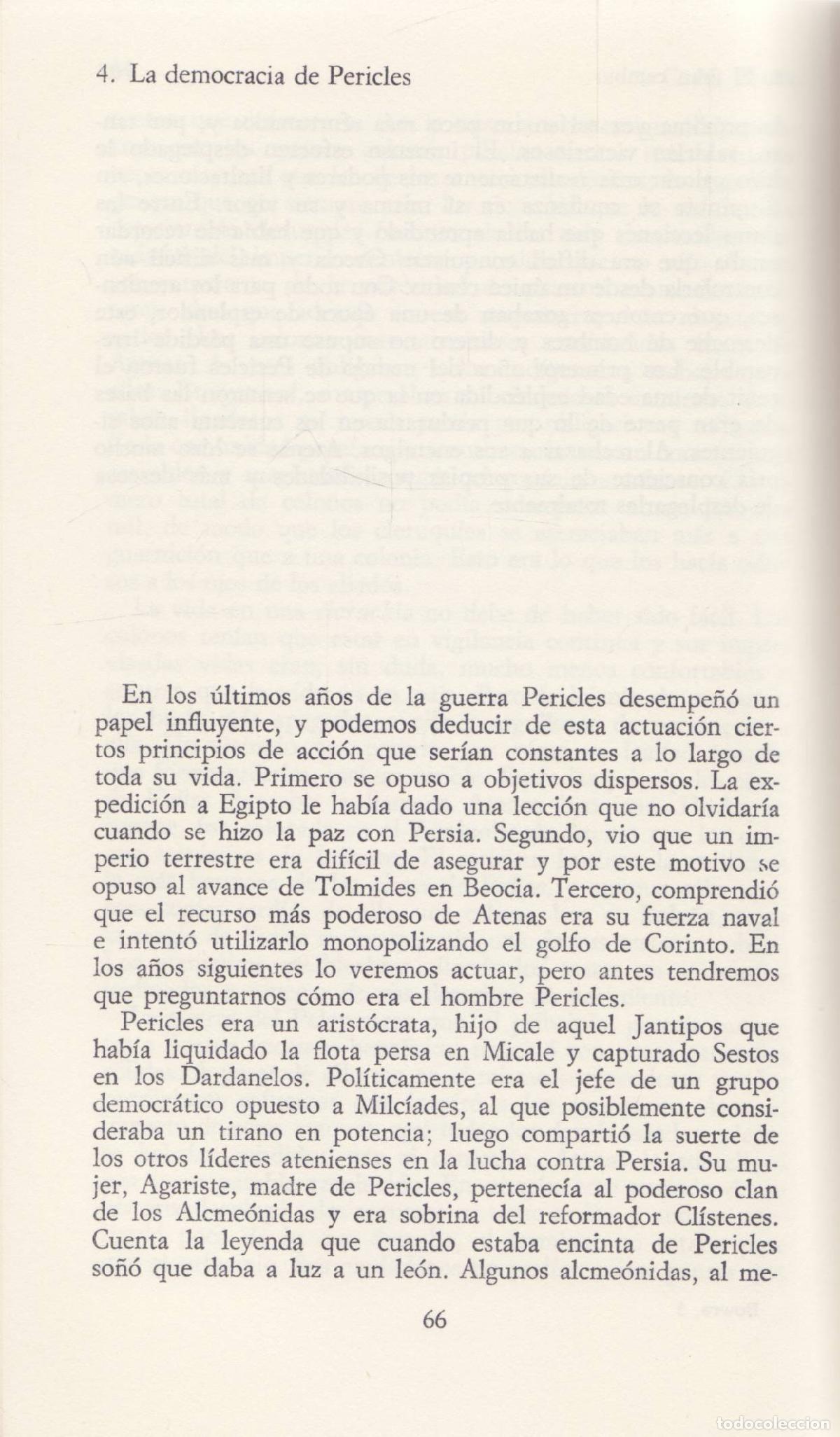 Libros de segunda mano: La Atenas de Pericles - Bowra, C. M. - Foto 3