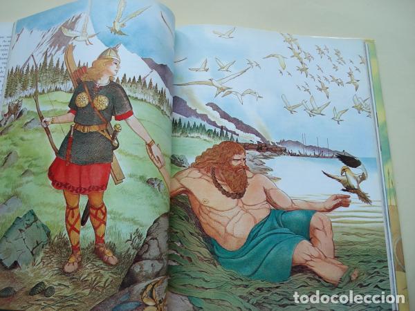 Libros de segunda mano: Deuses e heroes da mitolox&iacute;a viquinga - Foto 6