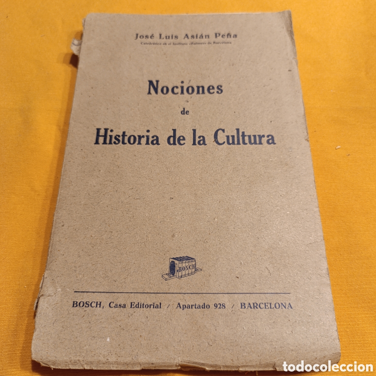 Second hand books: 1943,NOCIONES DE HISTORIA DE LA CULTURA