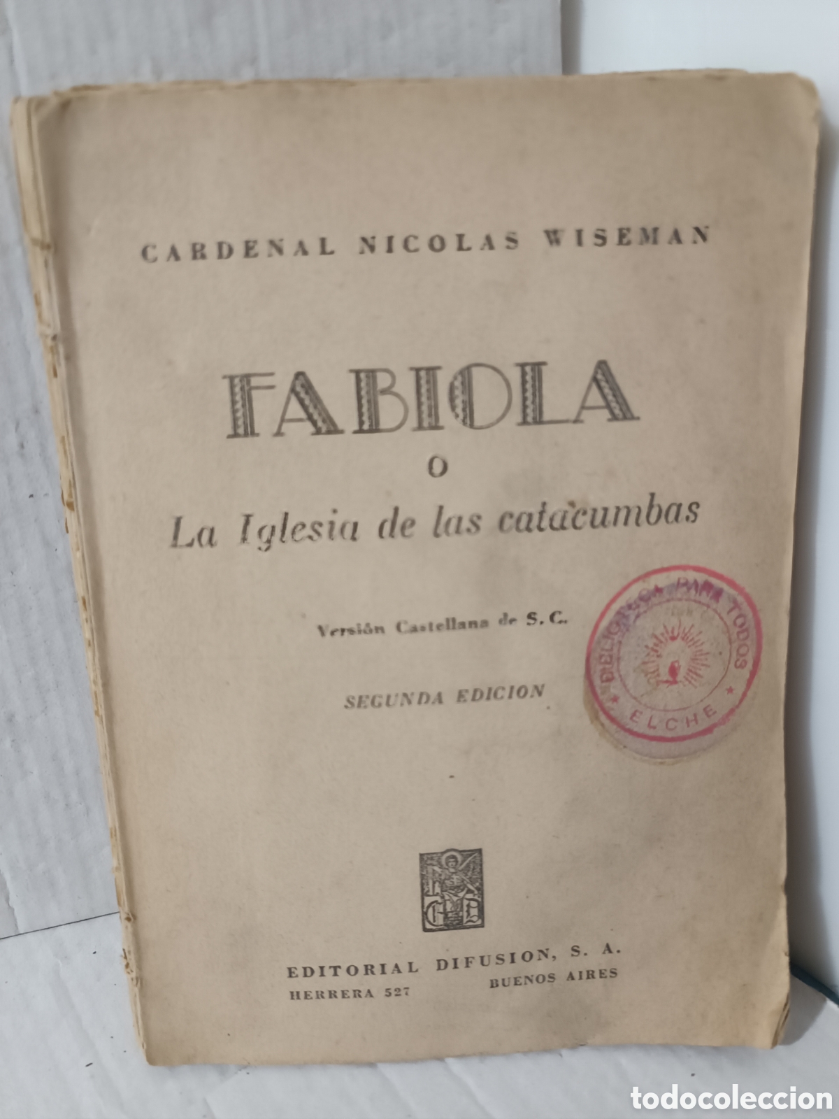 Libros de segunda mano: Libro Fabiola,La iglesia de las catacumbas - Foto 2