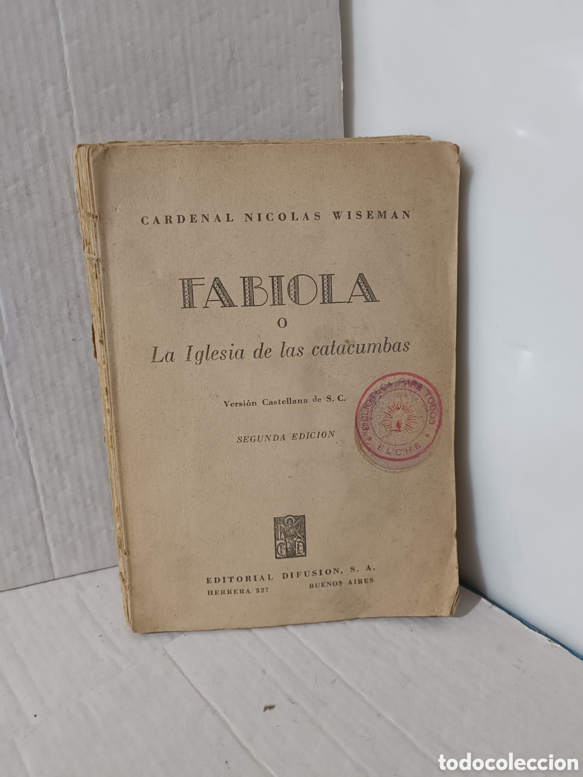 Libros de segunda mano: Libro Fabiola,La iglesia de las catacumbas - Foto 1