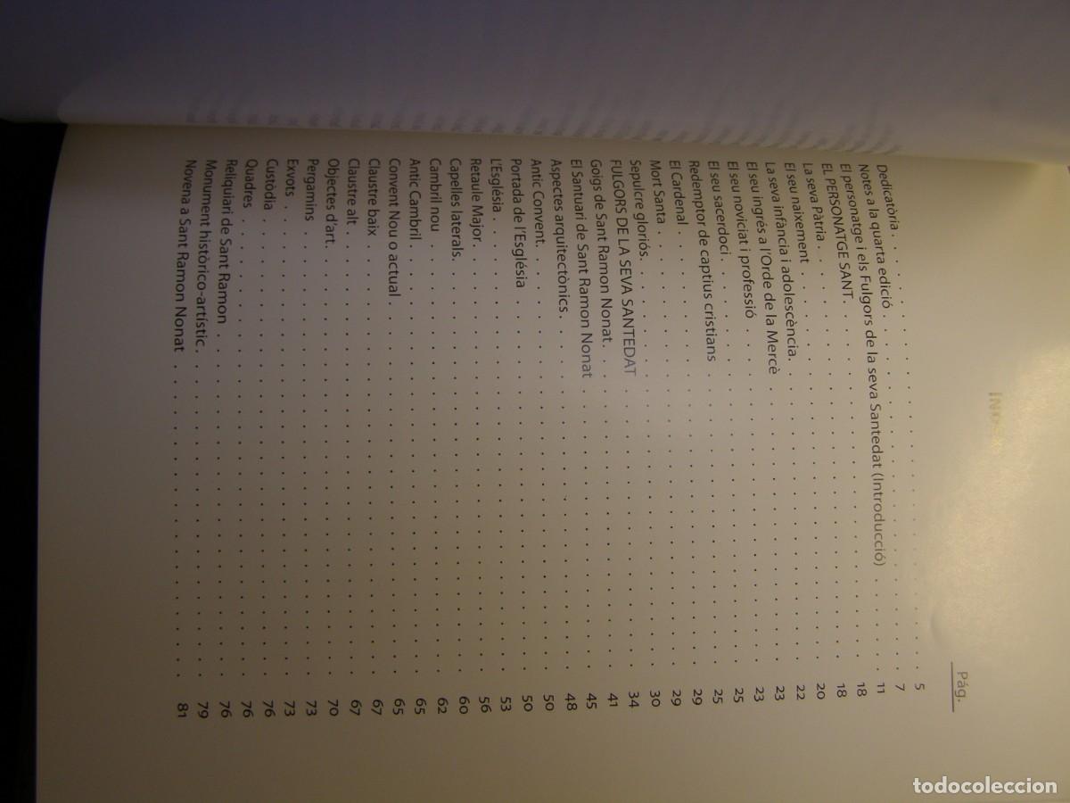 Libros de segunda mano: Libro Sant Ram&oacute;n y el seu Santuari. - Foto 5