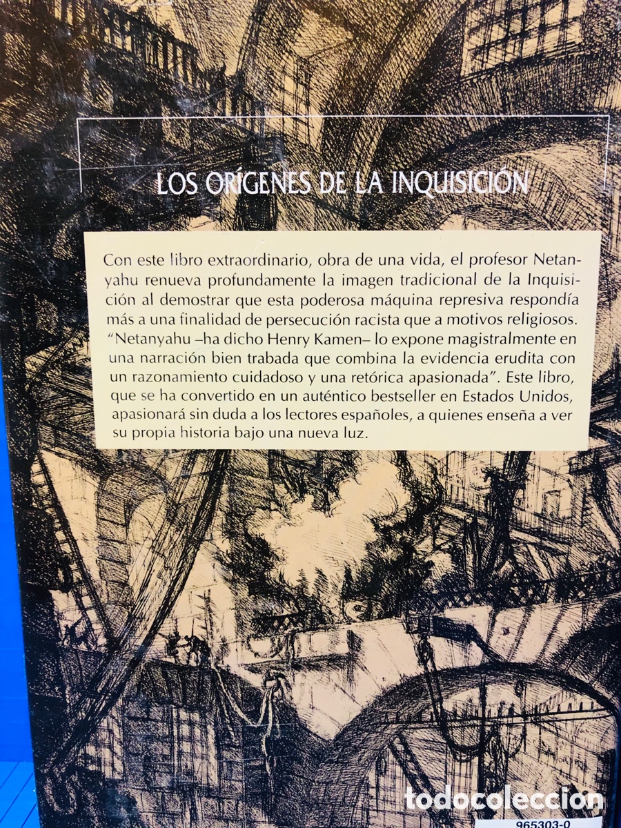 Libros de segunda mano: LOS ORIGENES DE LA INQUISICION ● B. NETANYAHU - Foto 2