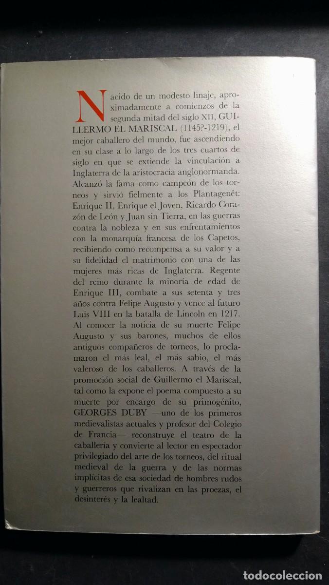 Libros de segunda mano: GUILLERMO EL MARISCAL - GEORGE DUBY - Foto 2