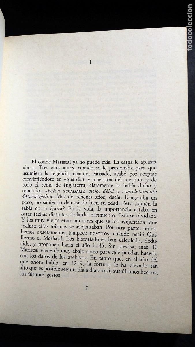 Libros de segunda mano: GUILLERMO EL MARISCAL - GEORGE DUBY - Foto 5