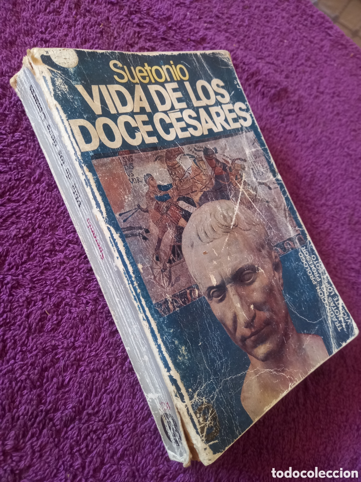 Libros de segunda mano: Vida de los doce c&eacute;sares. Suetonio. - Foto 2