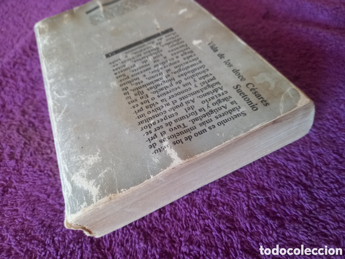 Libros de segunda mano: Vida de los doce c&eacute;sares. Suetonio. - Foto 5