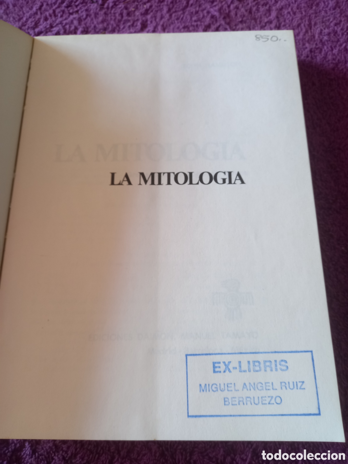 Libros de segunda mano: La mitolog&iacute;a. E. Hamilton. - Foto 4