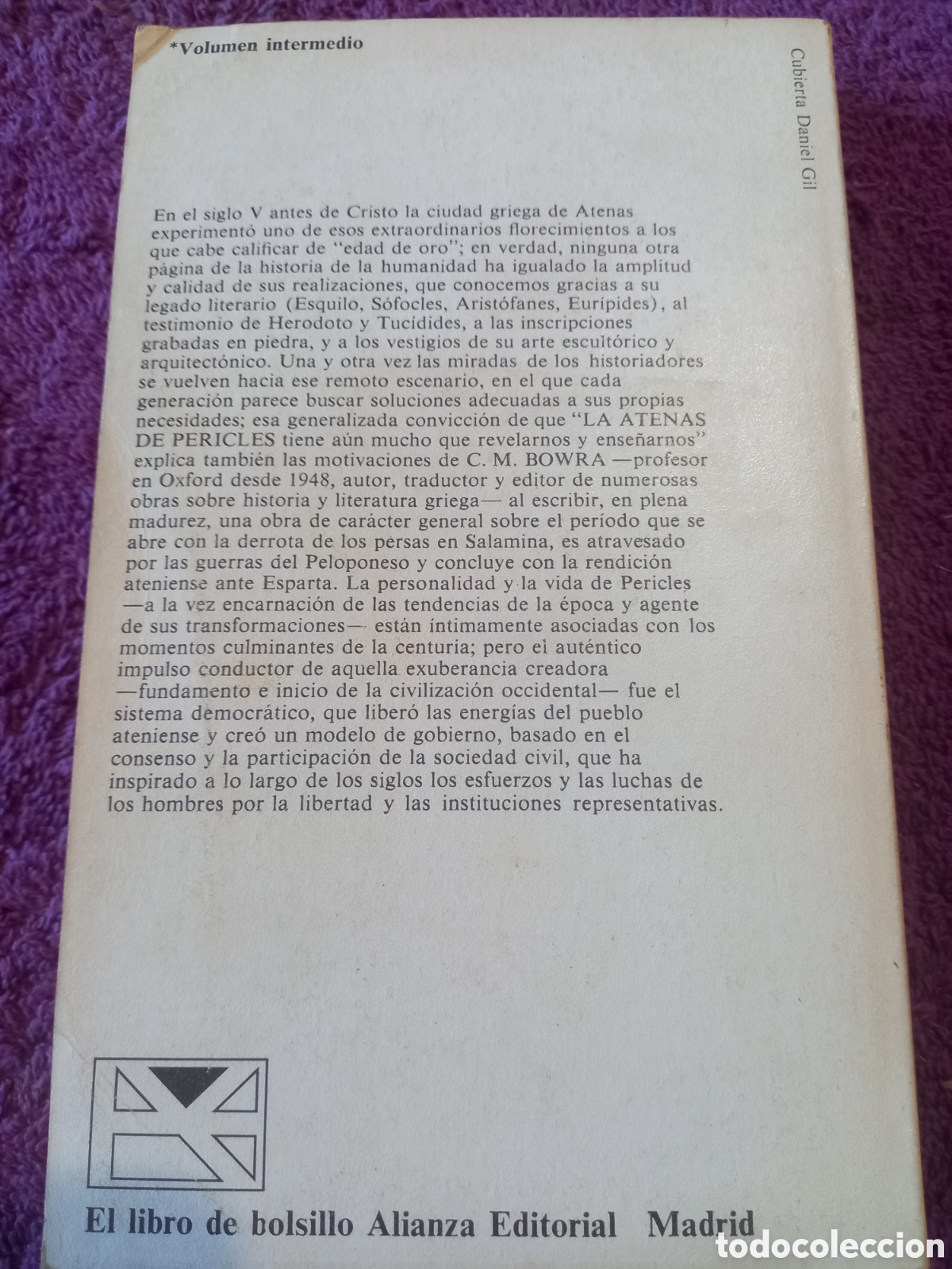 Libros de segunda mano: La Atenas de Pericles. C. M. Bowra. - Foto 3