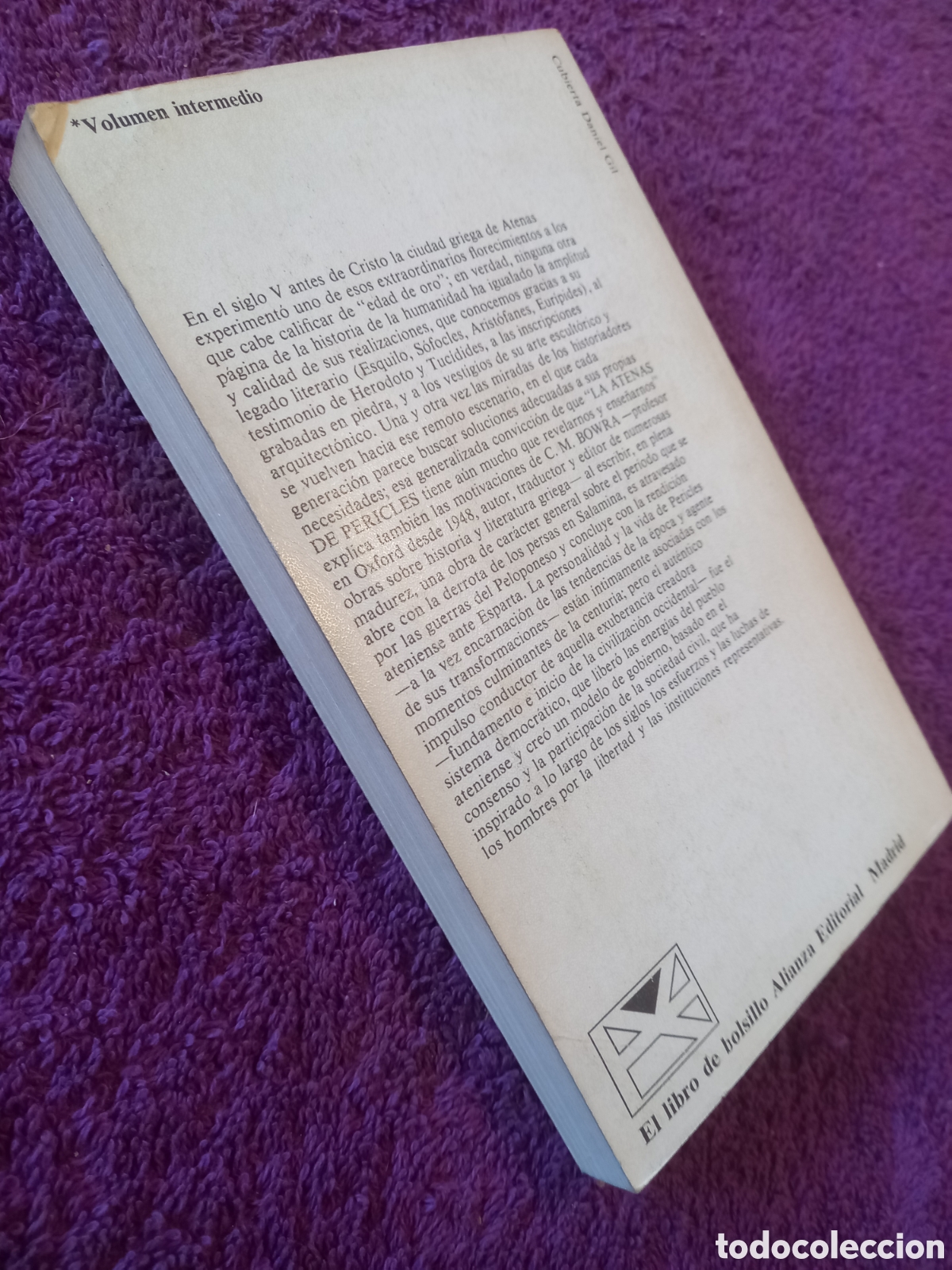 Libros de segunda mano: La Atenas de Pericles. C. M. Bowra. - Foto 4