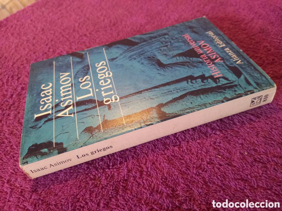 Libros de segunda mano: Los griegos. Isaac Asimov. - Foto 2